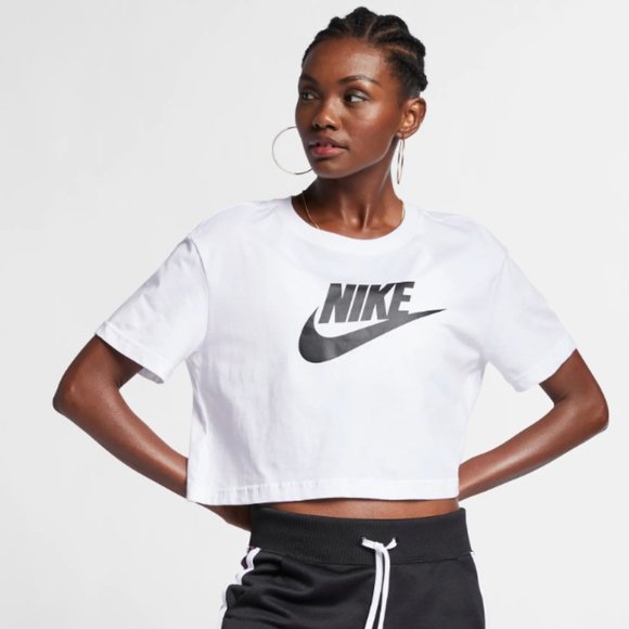 Nike Tops - SOLD! NWT Nike white cop top